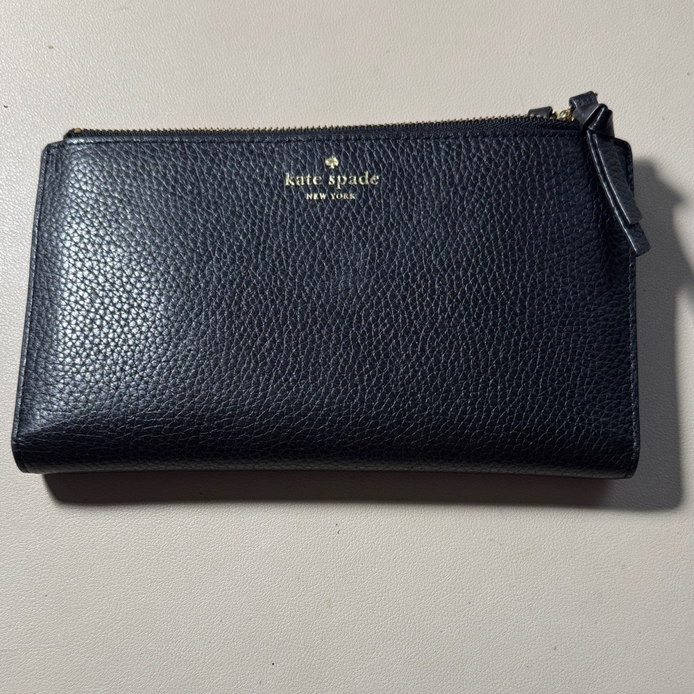 Kate Spade black Leather wallet